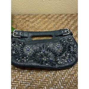 Rafe New York Small Embellished Clutch Purse Black